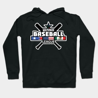 Latino Baseball League Logo Hoodie